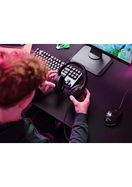 Gaming Gxt 415 Zirox Hafif Oyun Kulaklıkları, Pc, Xbox, Ps4, Ps5, Switch, Mobil Bilgisayar, 3,5 mm Bağlantı, Katlanabilir Mikrofon, Kablolu Kulaklık 2 M Üstü Kulak Üstü Siyah modelleri