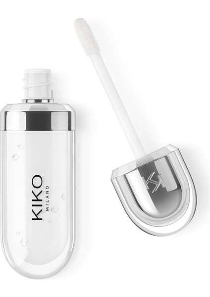 Milano Dudak Parlatıcısı - 3D Hydra Lip Gloss - 01 Clear - Besleyici ve Nemlendirici