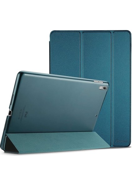 10,5 Inç iPad Air 3 2019/ iPad Pro 2017 Için Kılıf, Ultra Ince Kılıf, Yarı Saydam Arka Yüzlü, Otomatik Uyku/uyanma Koruma Kılıfı, iPad Air 3 (3. Nesil) / iPad Pro 10.5 ile Uyumlu