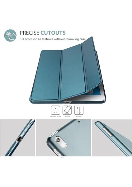 10,5 Inç iPad Air 3 2019/ iPad Pro 2017 Için Kılıf, Ultra Ince Kılıf, Yarı Saydam Arka Yüzlü, Otomatik Uyku/uyanma Koruma Kılıfı, iPad Air 3 (3. Nesil) / iPad Pro 10.5 ile Uyumlu modelleri