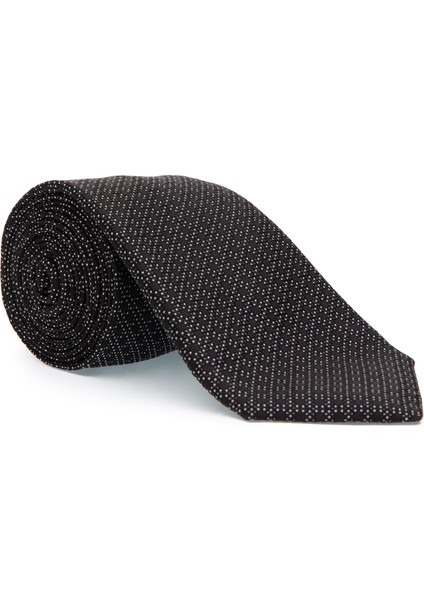 Erkek Siyah %100 Ipek Kravat 50317305-001 fiyatları