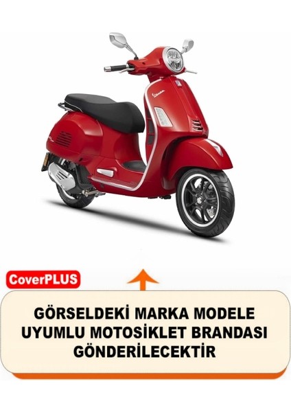 Vespa Gts 150 Abs Branda Motosiket Brandası (Gri Renk) Motor Örtüsü Çadır Su Geçirmez Motosiklet Kılıfı Motor Brandası fiyatları