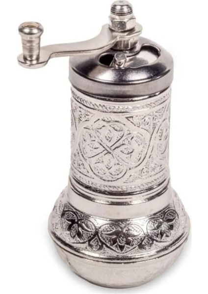 Home Kahve ve Karabiber Değirmen Öğütücü Nikel (Nikel) (Nikel)