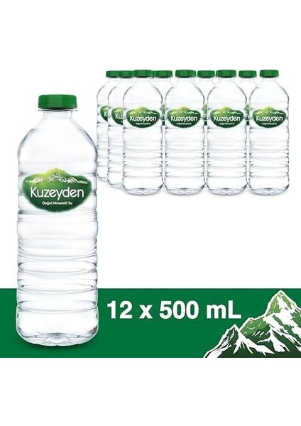 Kuzeyden Su 12 x 0,5l fiyatları