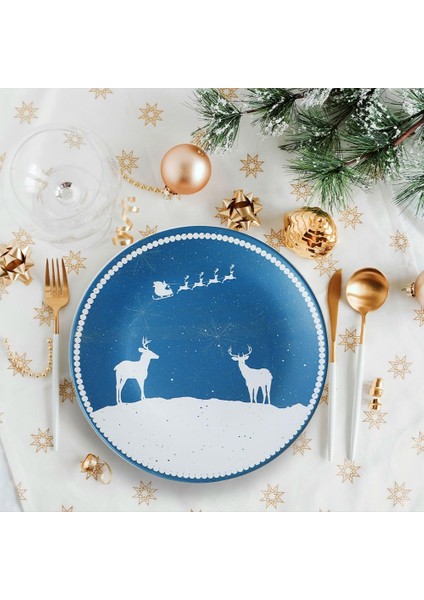 New Geyik Servis Tabağı 26 cm 21658