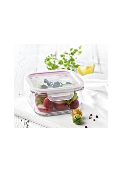 RP535 Kare Cam Saklama Kabı, Şeffaf, 2600 ml modelleri