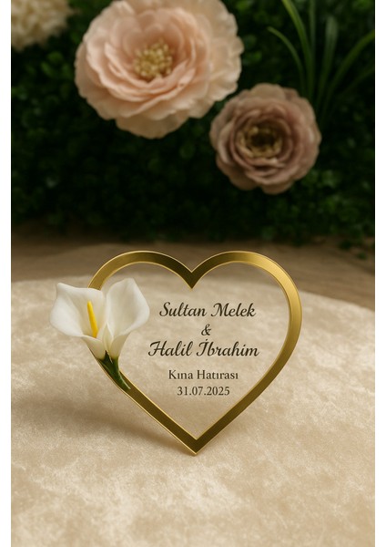 Uv Baskı Pleksi Magnet Söz, Nişan, Nikah, Düğün, Kına 15 Adet