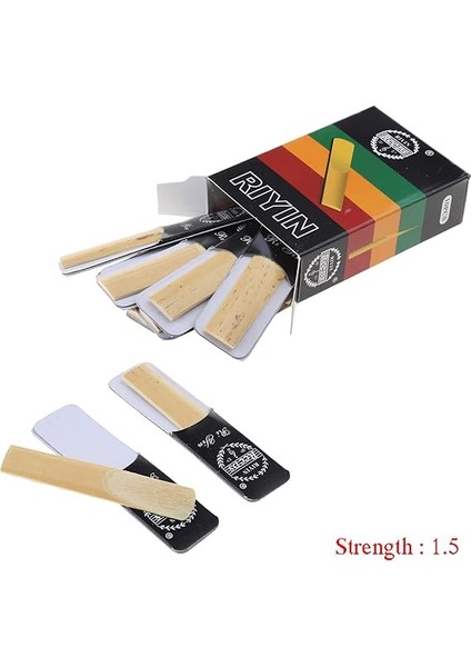 10 Adet Bb Tone Klarnet Kamış 1.5/2.0/2.5/3.0/3.5/4.0 Güçlü Geleneksel Sazlık Ince Kamış Ucu ve Dosyasız Kesim indirimleri