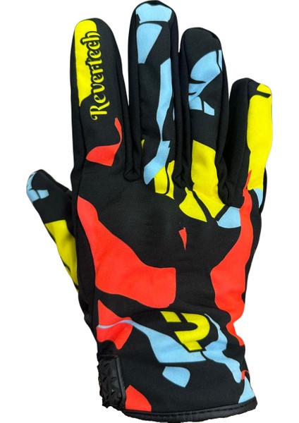 Revertech Strong Graffiti / Su ve Rüzgar Geçirmez Kışlık Motosiklet Eldiveni fiyatları