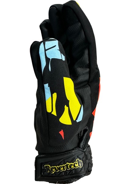 Revertech Strong Graffiti / Su ve Rüzgar Geçirmez Kışlık Motosiklet Eldiveni modelleri