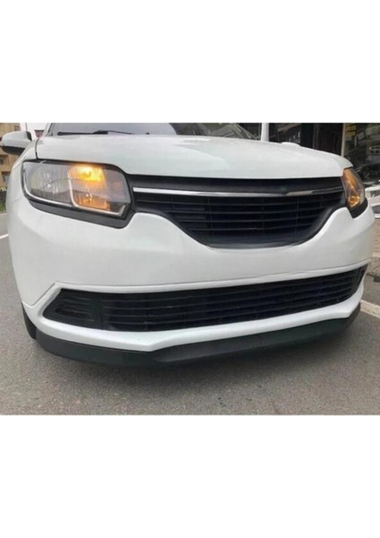 Renault Symbol 2013-2020 Uyumlu Evrensel 2 Parça Astra H Model Ön Ek Tampon Dili Lip Esnek Karlık fiyatları