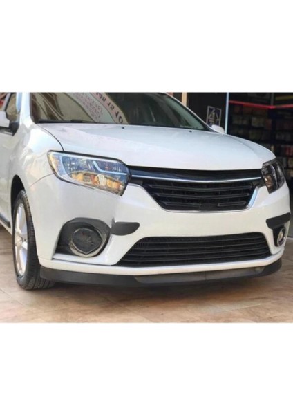 Renault Symbol 2013-2020 Uyumlu Evrensel 2 Parça Astra H Model Ön Ek Tampon Dili Lip Esnek Karlık modelleri