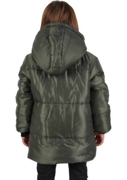 İçi Kürklü Su ve Rüzgar Geçirmez Kapüşonlu Kız Çocuk Mont indirimleri