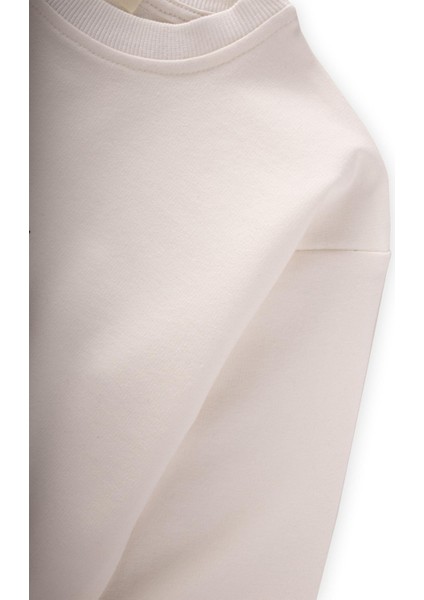 Basic Eşofman Takım 2-7 Yaş Kırık Beyaz modelleri