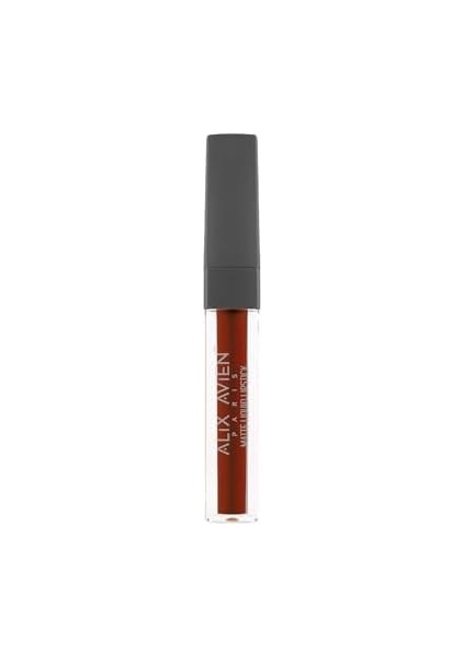 Alıx Avıen Uzun Süre Kalıcı Kadifemsi Kuruma Yapmayan Mat Likit Ruj - Matte Liquid Lipstick 524 Ruby Red