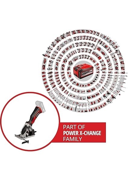 Akülü Mini Daire Testere Te-Cs 18/89 Li - Solo Power X-Change (18V, Lityum-Iyon, 28MM Kesme Derinliği, Ø89 mm Testere Bıçağı, Akü ve Şarj Cihazı Dahil Değildir) - 4331100 fiyatları