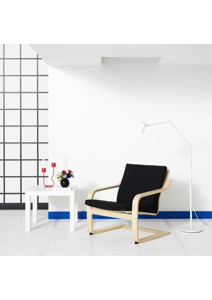 Poang Sallanan Koltuk Ekru Bej Vissle Siyah Alçak Arkalıklı modelleri