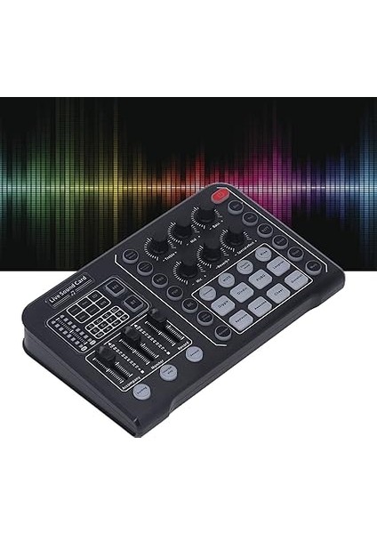 Kablosuz Canlı Ses Kartı Profesyonel Canlı Ses Kartı, Dsp Chıp, Kablosuz Çift Kanallı Ios Cep Telefonları Için Çok Fonksiyonlu Ses Kurulu modelleri