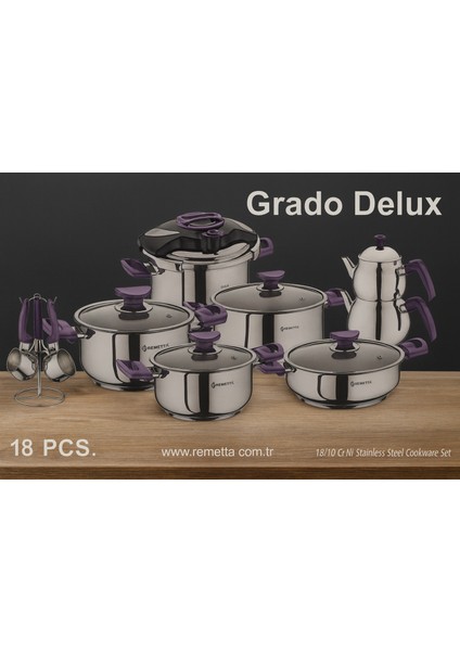 18 Parça Tencere Seti