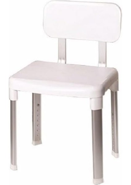 Cappadocia Sırt Destekli Banyo Sandalyesi, Maks. 130 kg Kapasite, 34 x 45 x 52.5 Cm, Çok Renkli (M-KV20-01)