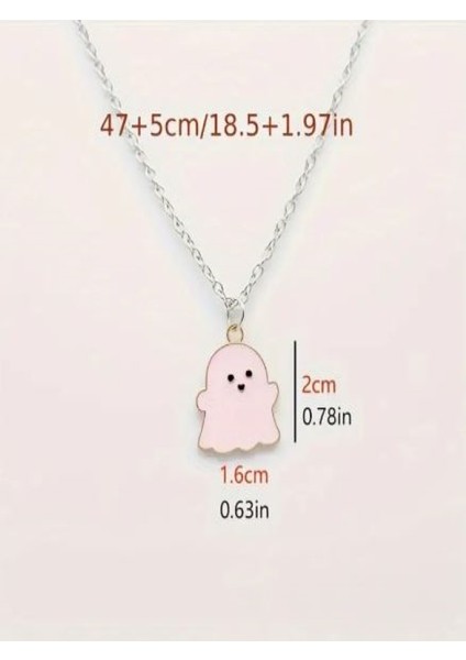 14K Altın Kaplama Hayalet Kolye-Paket Içeriğinde 1 Ad Kolye Bulunmaktadır modelleri