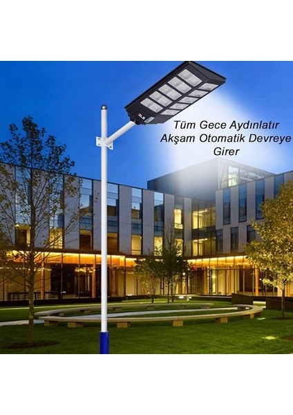 500W Güneş Enerjili Solar Bahçe Çevre Sokak Lambası indirimleri