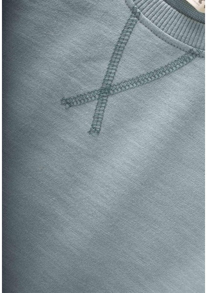 Basıc Sweatshirt Takım 3-8 Yaş Çağla Yeşil modelleri