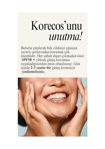 Korecos Matte Sun Stick SPF50+ Pa++++ Uva/uvb Mat Bitiş Sağlayan Yüksek Korumalı Stick Formunda Güneş Kremi fiyatları