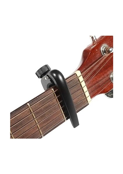 Evrensel Geniş Ayarlanabil Gitar Kapo 6/12 Telli Akustik Klasik Elektro Gitar Bas Mandolin Banjo Ukulele Için Uygundur Siyah indirimleri