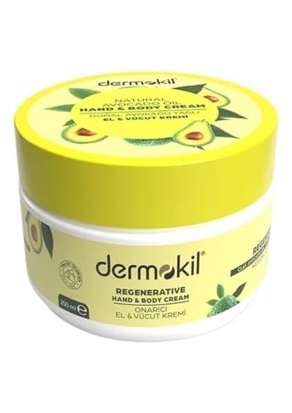 Dermokil Avokado Özlü El ve Vücut Kremi 250 ml