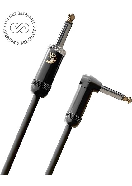 Waves D'addario High End "american Stage" Gitar Kablosu | En Sevilen Aksesuarların En Yüksek Kalitesi | Pw-Amsg-10 | 3 Metre | 1 Açılı Fiş fiyatları