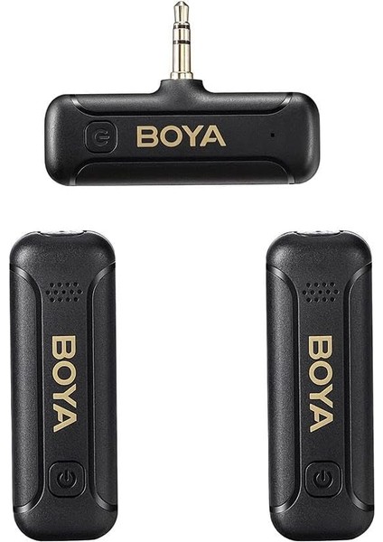 Boya BY-WM3T2-M2 3.5mm Ikili Kablosuz Mikrofon