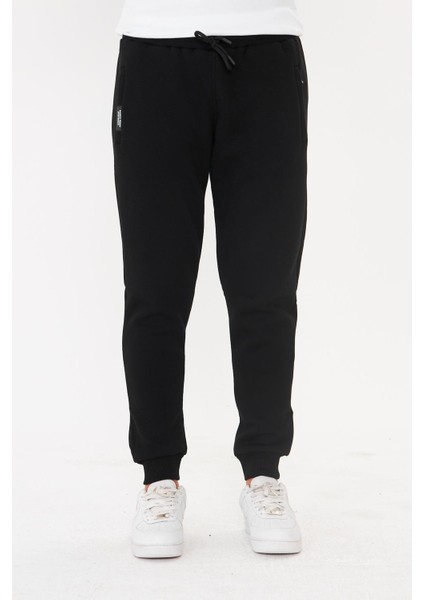 Erkek Kışlık 3 Iplik Eşofman Altı Siyah 5464-S modelleri