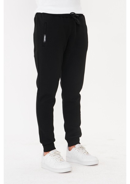 Erkek Kışlık 3 Iplik Eşofman Altı Siyah 5464-S indirimleri