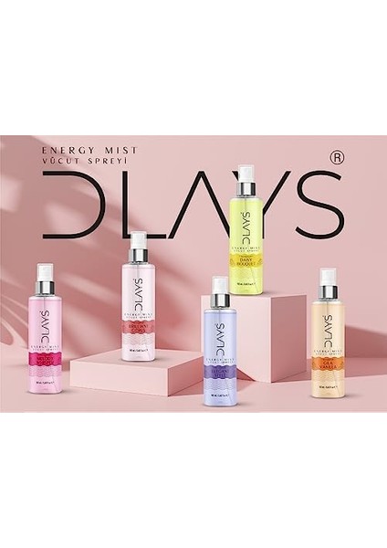 Dlays Daisy Bouquet Energy Mist 160 ml Kadın Vücut Spreyi