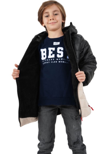 İçi Kürklü Su ve Rüzgar Geçirmez Erkek Çocuk Mont fiyatları