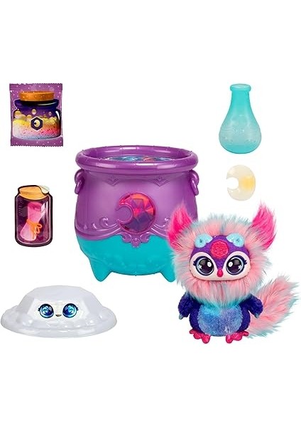 Mixies Büyülü Mücevher Sürpriz Kazan: Ay. Yeni Pırıltılı Gözlerle! Fizzing Cauldron'dan Mixie Peluşunu Ortaya Çıkarın ve 2 Büyülü Ay Taşı Sürprizini Keşfedin! Stiller Değişebilir fiyatları