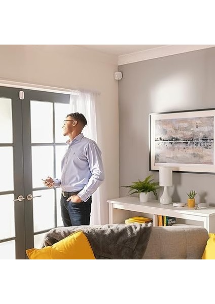 IA-320 Sync Akıllı Alarm Seti, 6 Parça, Hub, Dış Siren, Kapı/pencere Kontağı, Hareket Sensörü, Tuş Takımı, Konum Belirleme Özelliği, Alexa, Google Asistan ve Philips Hue ile Uyumlu modelleri