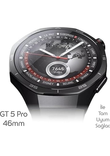 Gt5 Pro 46MM Için Kolay Uygulama Aparatlı Ekran Koruyucu 9h Sertliğinde Çizilmeye Karşı Koruyan Dokunma Hassasiyetini ve Görüntü Kalitesini Etkilemeyen Cam Filmi fiyatları