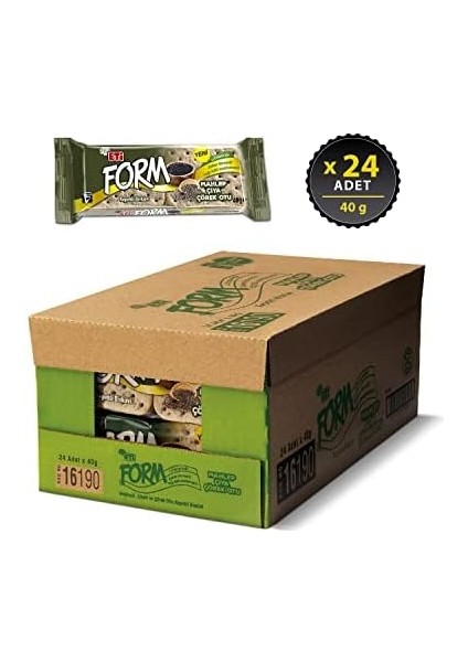 Eti Form Mahlepli Çiyalı ve Çörek Otlu Kepekli Bisküvi 40 G x 24 Adet fiyatları