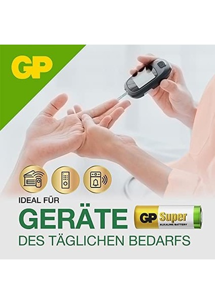 Gp Batteries GP910A Süper Alkalin LR1/N/910A Boy Yarım Kalem Pil, 1.5 Volt, 2'li Kart fiyatları