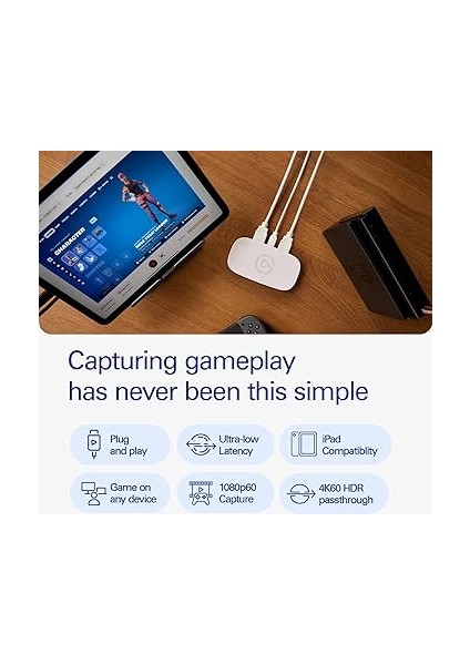 Game Capture Neo - USB Taşınabilir Yakalama Kartı 4K60 Hdr Geçiş, 1080P60 Video Kaydı - Ps5/xbox/switch/iphone Için - Obs, Quicktime ve Daha Fazlası - Tak ve Çalıştır/dizüstü Bilgisayar, Pc, fiyatları