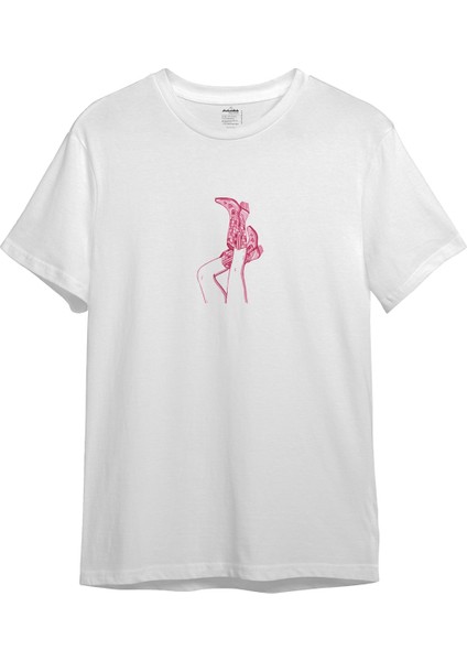 Hot Steps Tişört - Beyaz