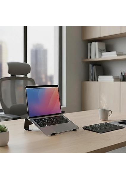 Fixer Laptop Standı - Notebook Yükseltici Altlık - Metal (Siyah) fırsatları