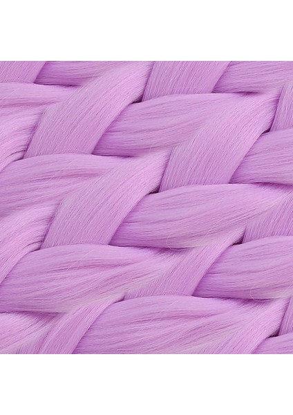 Afrika Örgüsü Ve Rasta İçin Sentetik Saç - Lila modelleri