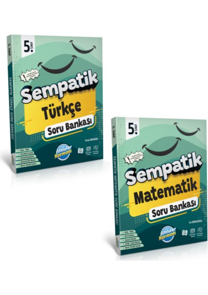 5. Sınıf Türkçe Matematik Fen Bilimleri Sosyal Bilgiler Sempatik Soru Bankası Seti 4 Kitap fiyatları