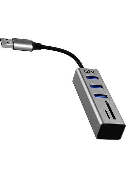 BX04HB Sd/micro Sd Kart Okuyuculu ve 3 Portlu USB 3.0 Çoklayıcı Hub Dönüştürücü Adaptör fiyatları