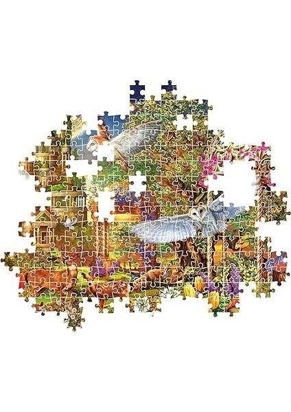 1500 El. Hq Woodland Fantasy Garden [puzzle] fırsatları