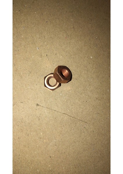 Tofaş Doğan Kartal Şahin Renault 12 Egzoz Manifolt Somunu Bakır 2 Adet