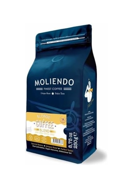 Moliendo Finest Coffee Blonde Blend (Çekirdek) 250 G